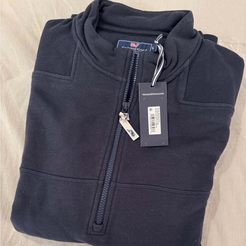 Men’s XL navy vineyard vines shep shirt nwt